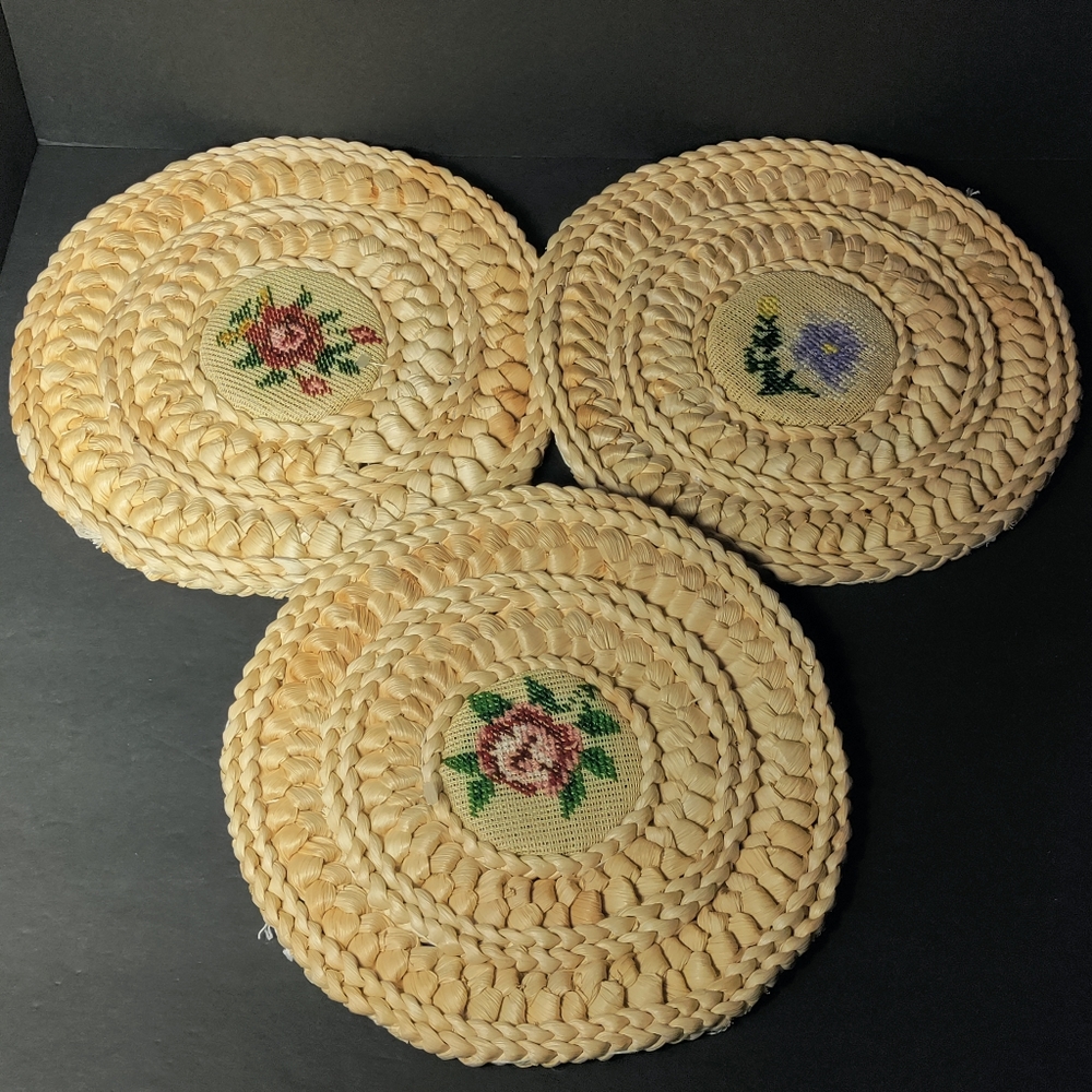 STRAW TRIVETS⭐
